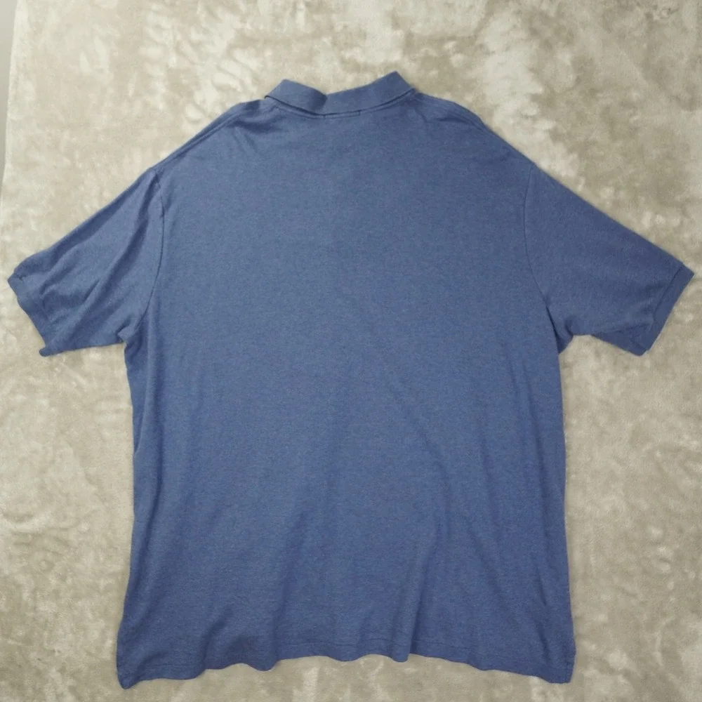 Polo Ralph Lauren Polo Shirt Men's 3XLT Blue Short Sleeve Preppy Golf